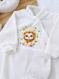 Babygrow tema Leão veludo