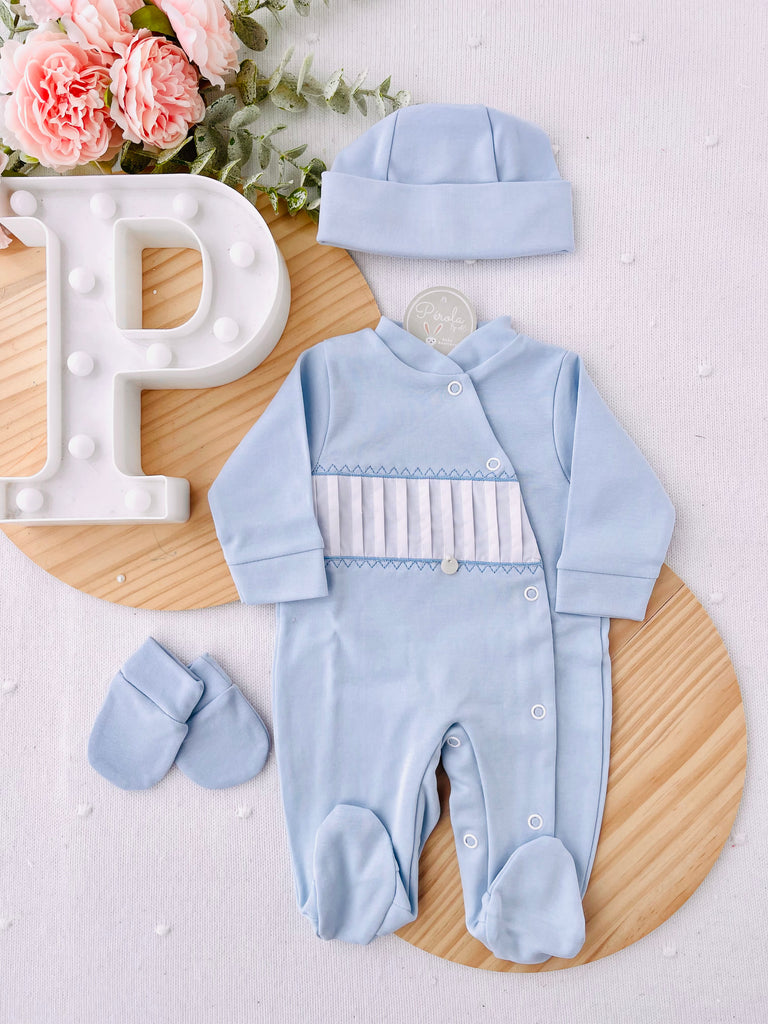 Babygrow faixa algodão