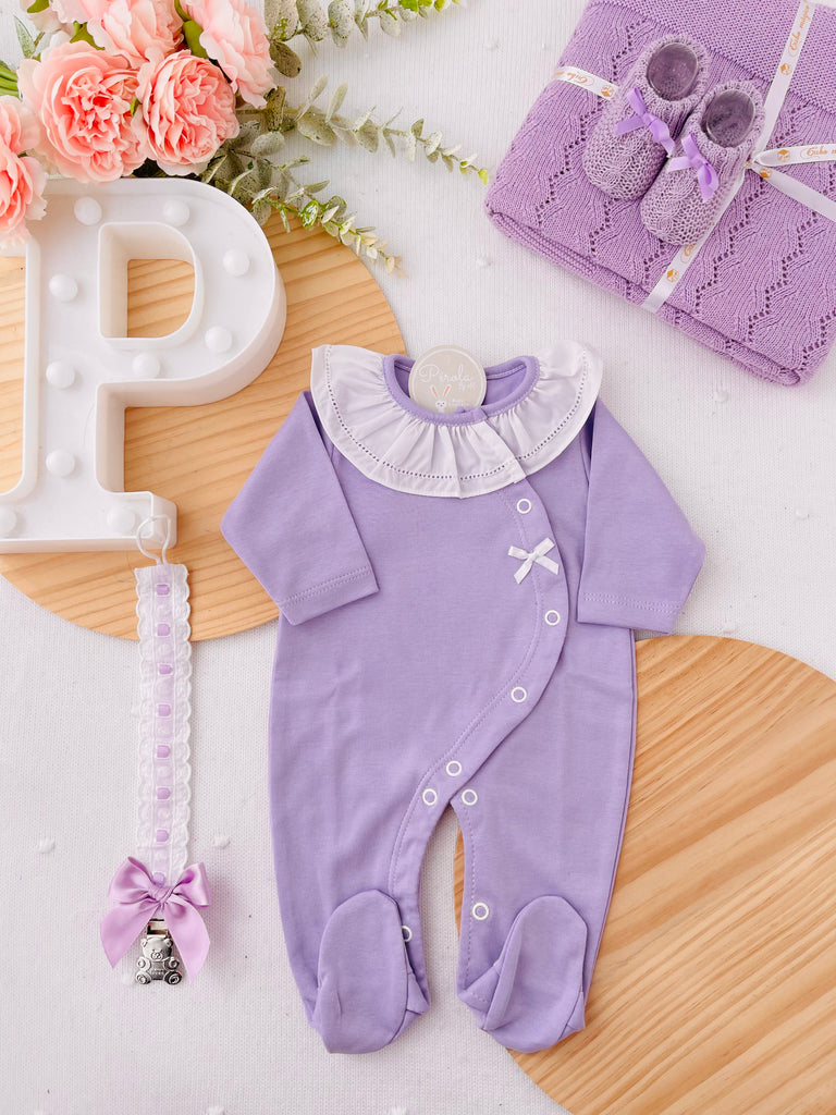 Babygrow carinho em ALGODÃO com golinha grande