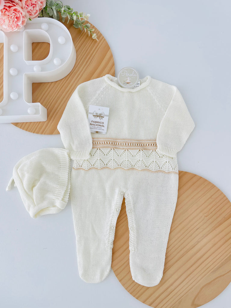 Saída de maternidade Verão : Babygrow e touca