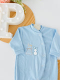 Babygrow algodão coelhinhos 3m 6m 9m e 12m