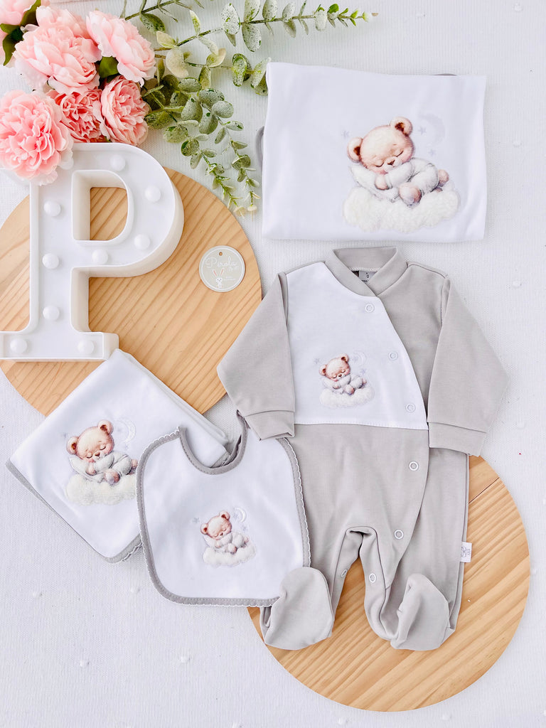 Babygrow tema Nas nuvens algodão