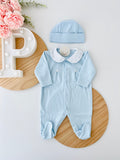 Babygrow bolinha em algodão