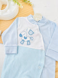 Babygrow cavalinho em azul