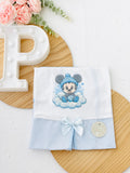 Tapa ovo com abertura Baby Minnie e Mickey