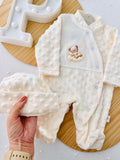 Babygrow tema nas nuvens quentinho