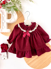 Vestido Bordeaux Bombazine