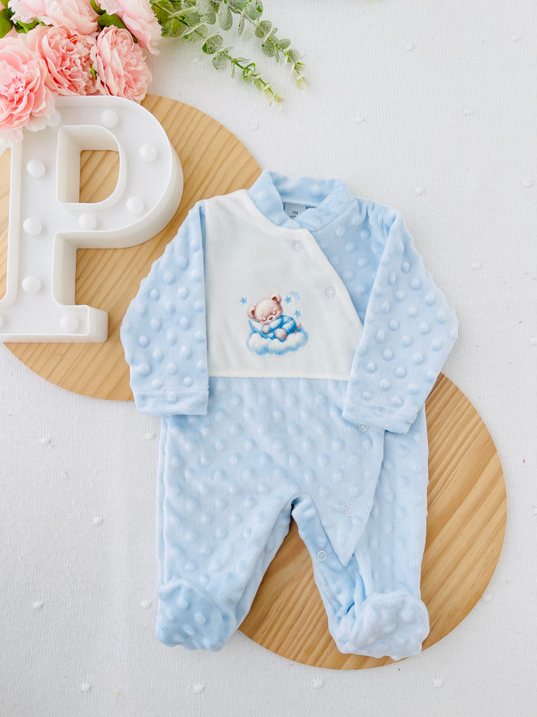 Babygrow tema nas nuvens quentinho