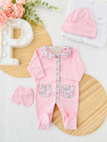 Babygrow florzinhas algodão