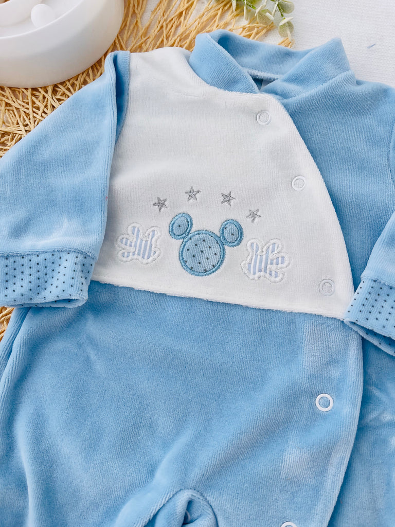 Babygrow tema Mickey veludo