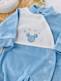 Babygrow tema Mickey veludo