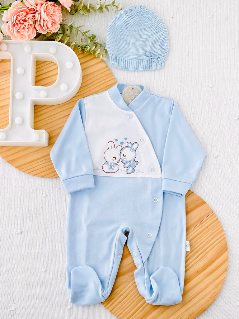 Babygrow algodão tema beijinho