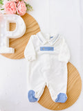 Babygrow elegante de veludo