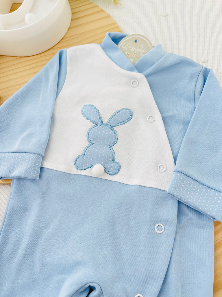 Babygrow coelho pompom