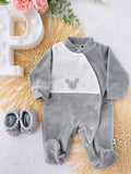 Babygrow tema Mickey veludo