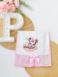 Tapa ovo com abertura Baby Minnie e Mickey