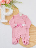 Babygrow Rosa Velho em algodão