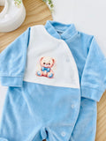 Babygrow tema ursinho em veludo