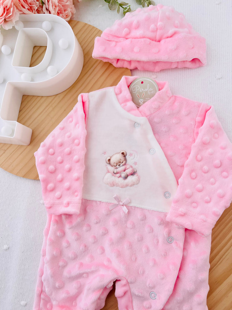 Babygrow tema nas nuvens quentinho