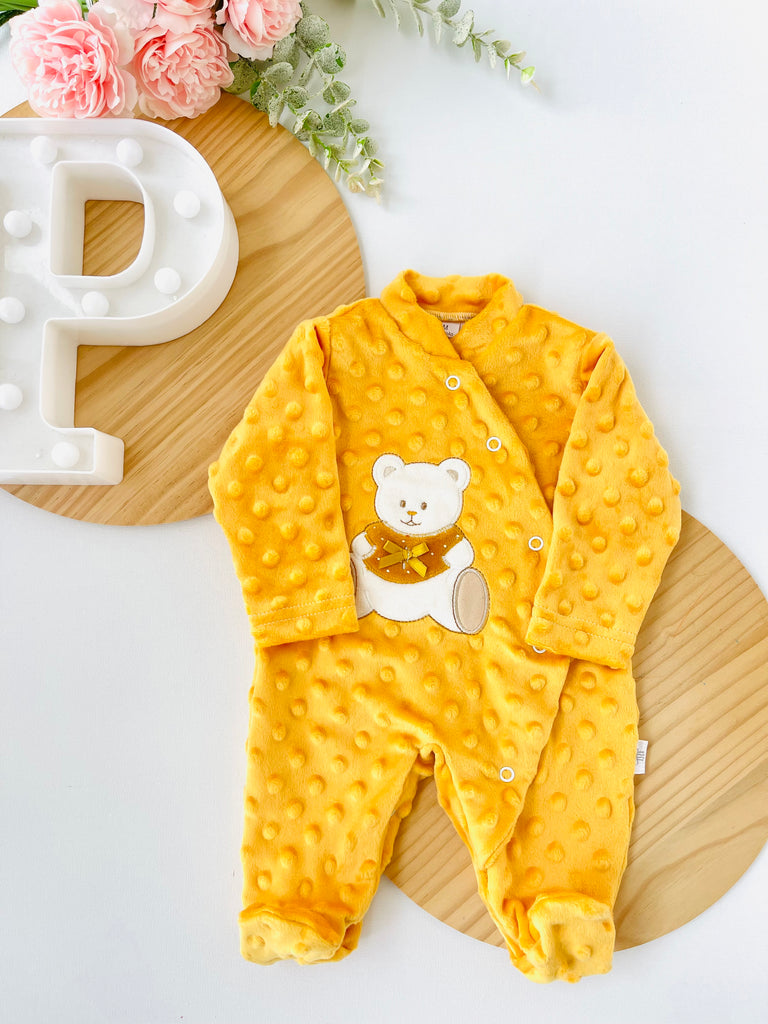 Babygrow tecido pipoca