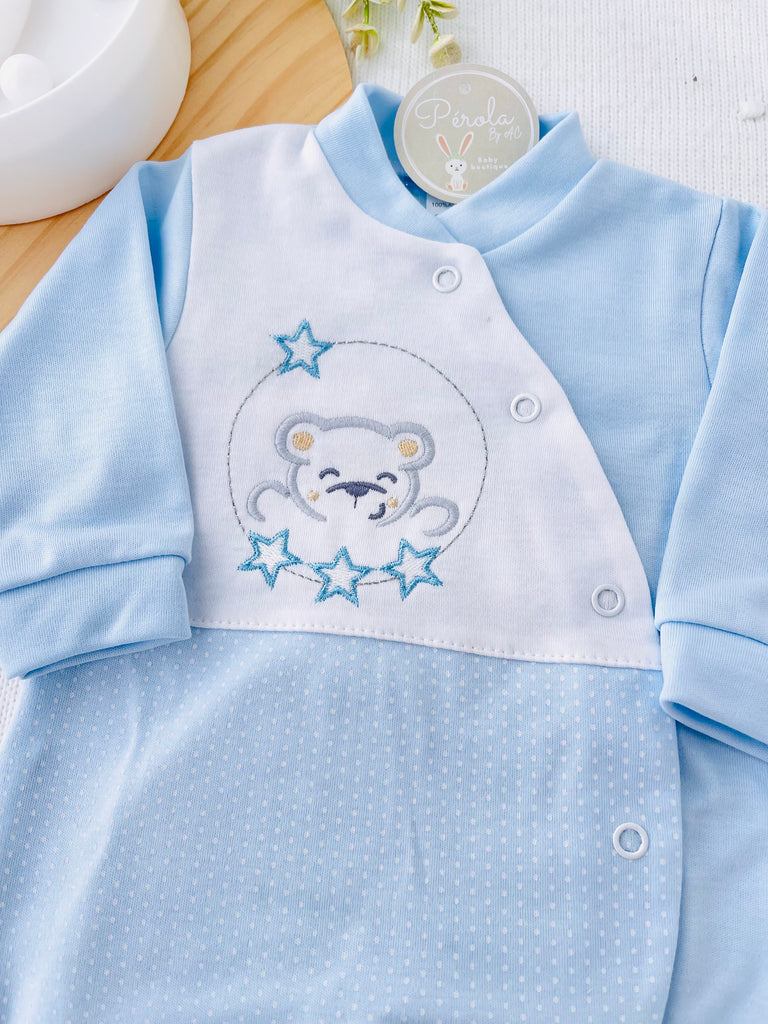 Babygrow estrelas em algodão