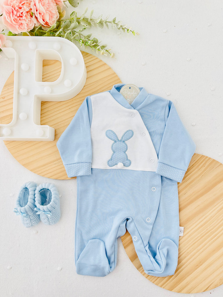 Babygrow coelho pompom