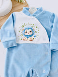 Babygrow tema Leão veludo