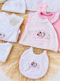 Conjunto primeira roupinha Mickey e Minnie