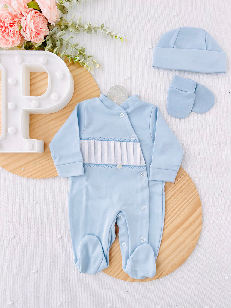 Babygrow faixa algodão