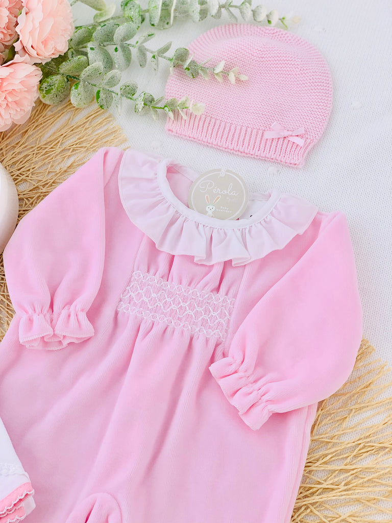 Babygrow favos em Veludo