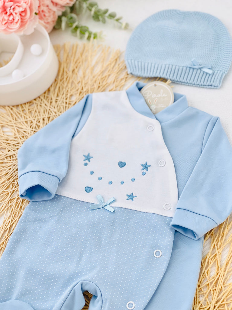 Babygrow estrelas em algodão