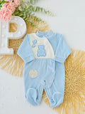 Babygrow urso em veludo 2