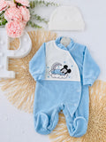 Babygrow VELUDO Minnie e Mickey