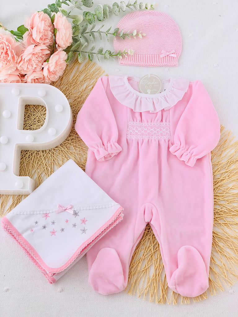 Babygrow favos em Veludo