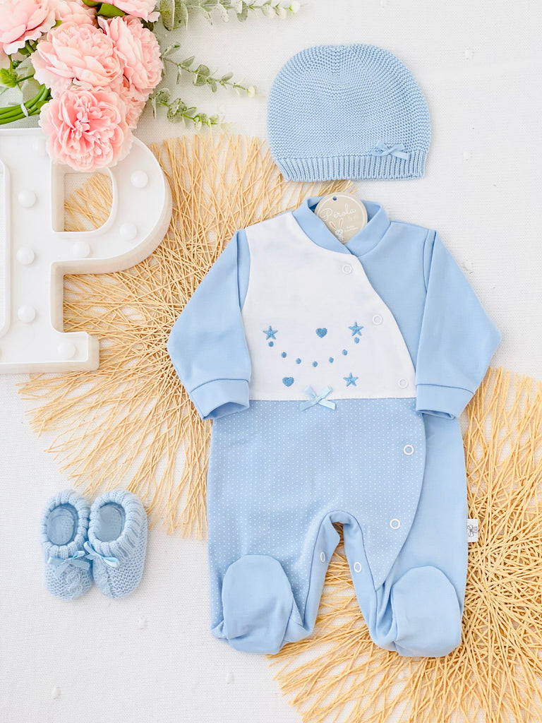 Babygrow estrelas em algodão