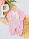 Babygrow urso em veludo 2