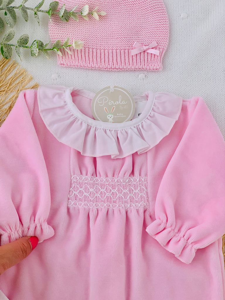 Babygrow favos em Veludo