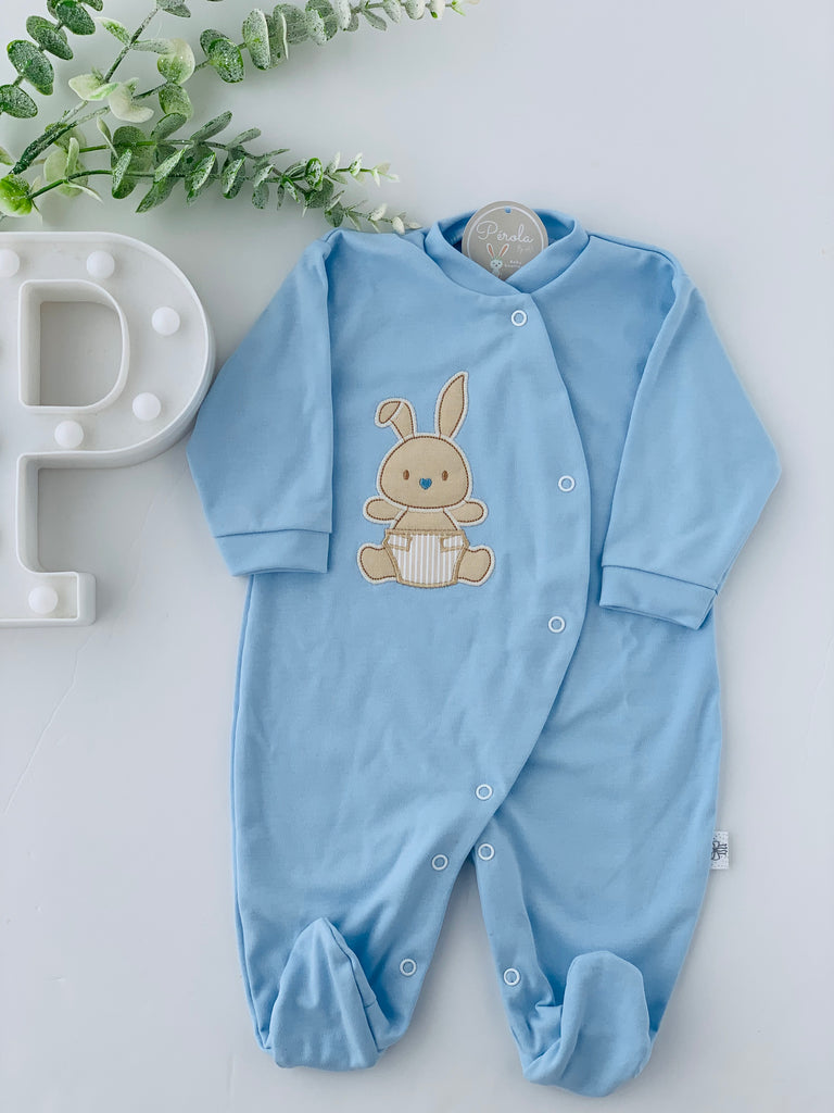 Babygrow em algodão coelho