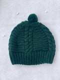 Gorro em malha com pompom