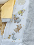 Babygrow animais da quinta (com carda)