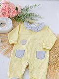 Babygrow em algodão com golinha